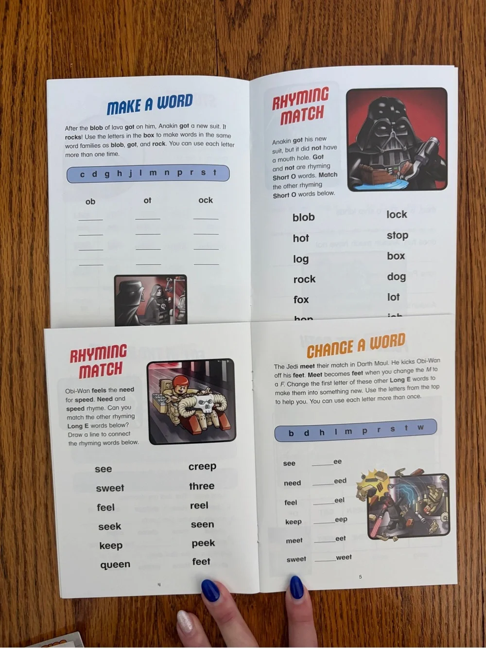 Scholastic LEGO Star Wars Phonics Pack 1 -  10 books 2 workbooks